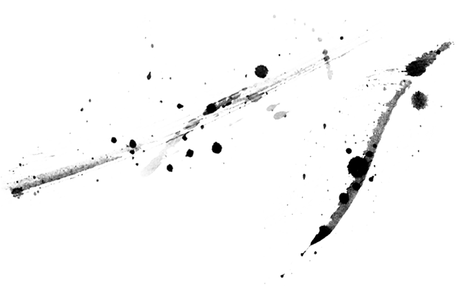 巻物墨絵1